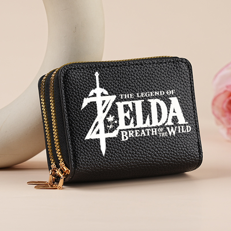 Gaming Console Zelda - Dompet Zelda Dompet Cetak Karakter Game