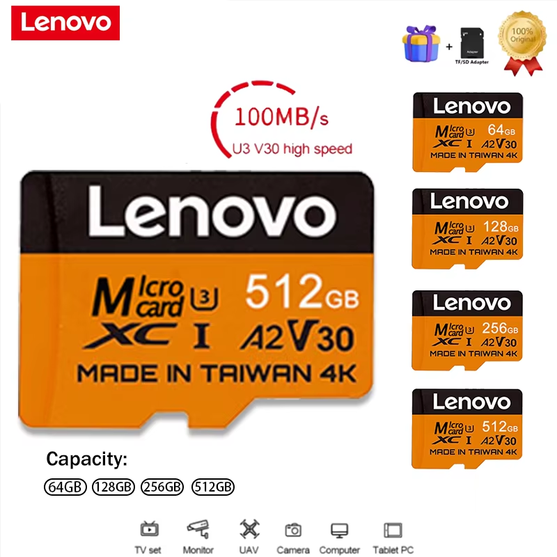 Laptop Gaming Console - Kartu Memori Lenovo Secure 512GB SD