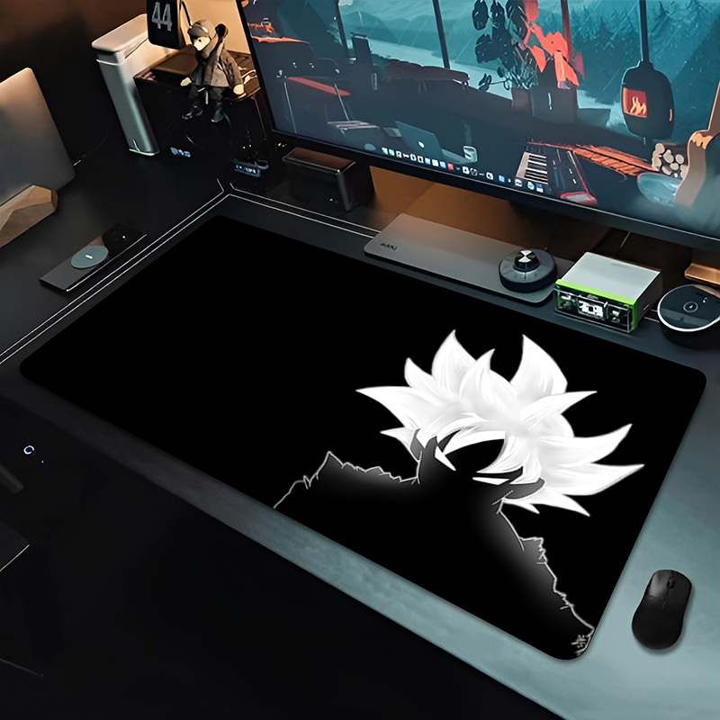 Gaming Console Desk - DBZ Alas Mouse Anime Hitam Dragon