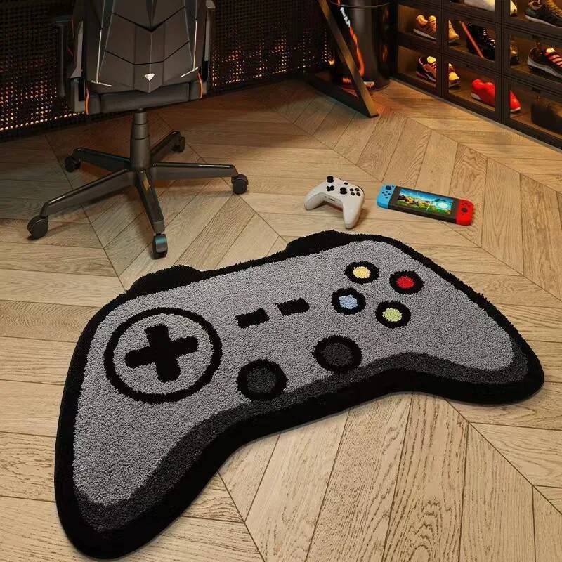 Console Gaming Hand - Karpet Berbentuk Konsol Pengontrol Game, Karpet