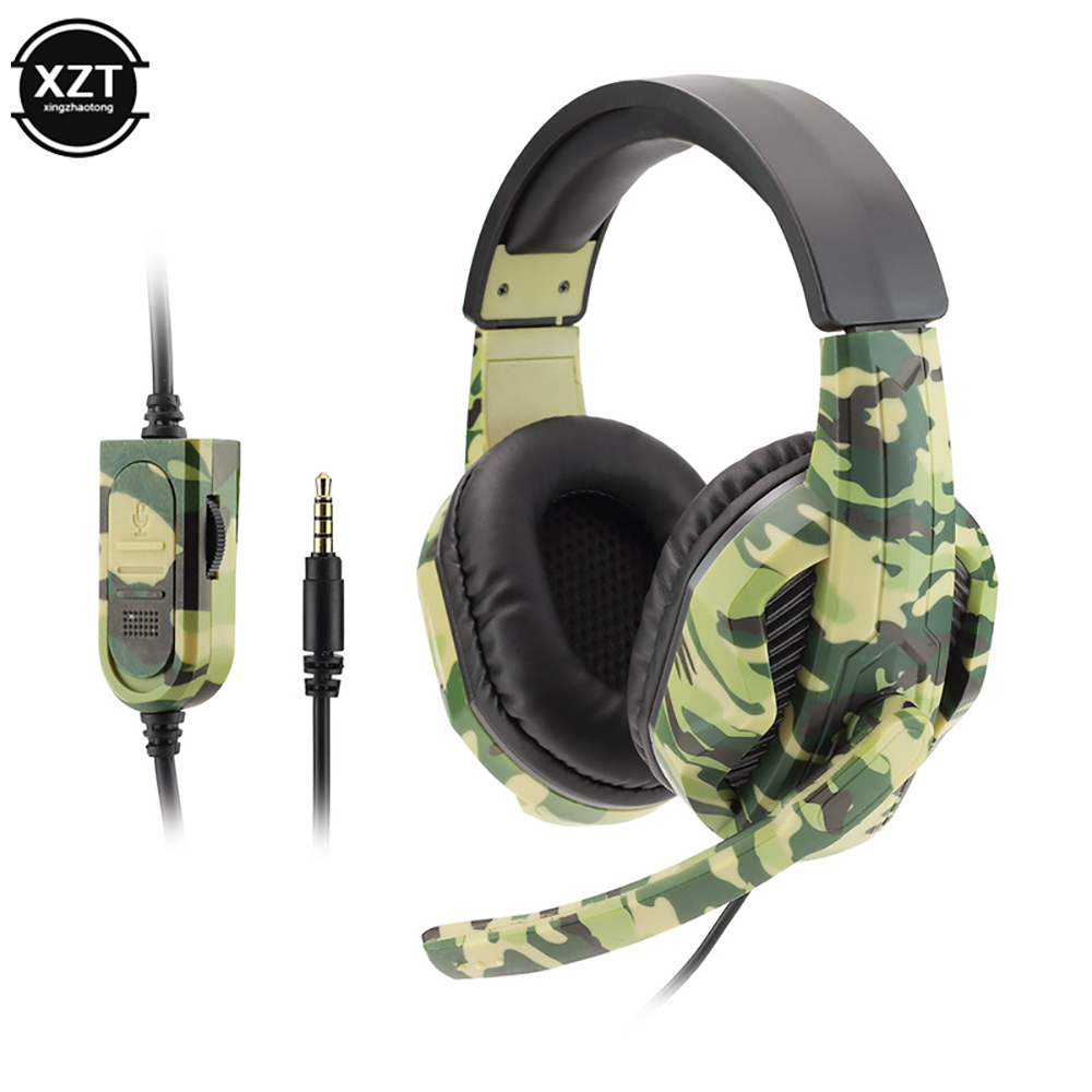 Gaming Console Xbox One - Headset Gaming Kamuflase 3.5Mm Headphone Berkabel