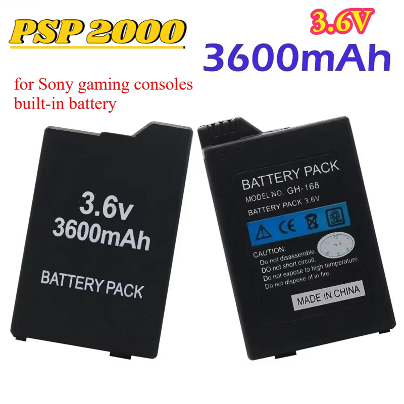 Baterai Bawaan 3.6V 3600MAh un - Gaming Console Psp ulasan dan harga
