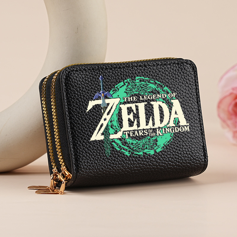 Dompet Zelda Dompet Cetak Kara - Gaming Console Zelda ulasan dan harga