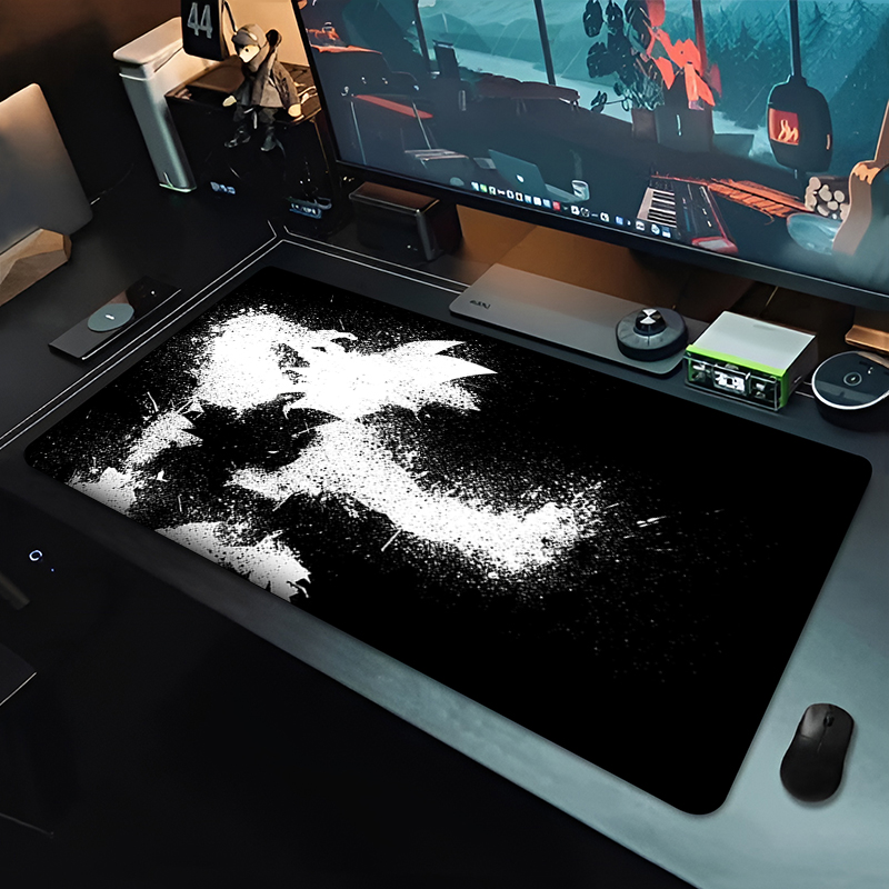 DBZ Alas Mouse Anime Hitam Dra - Gaming Console Desk ulasan dan harga