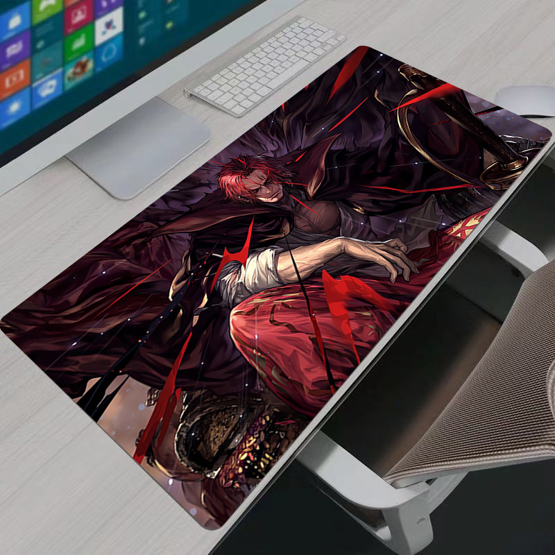 One Piece Shanks Mouse Pad Bes - Gaming Console Desk ulasan dan harga