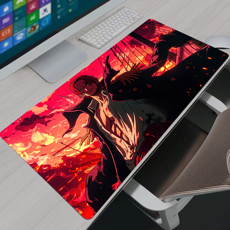 One Piece Shanks Mouse Pad Bes - Gaming Console Desk ulasan dan harga