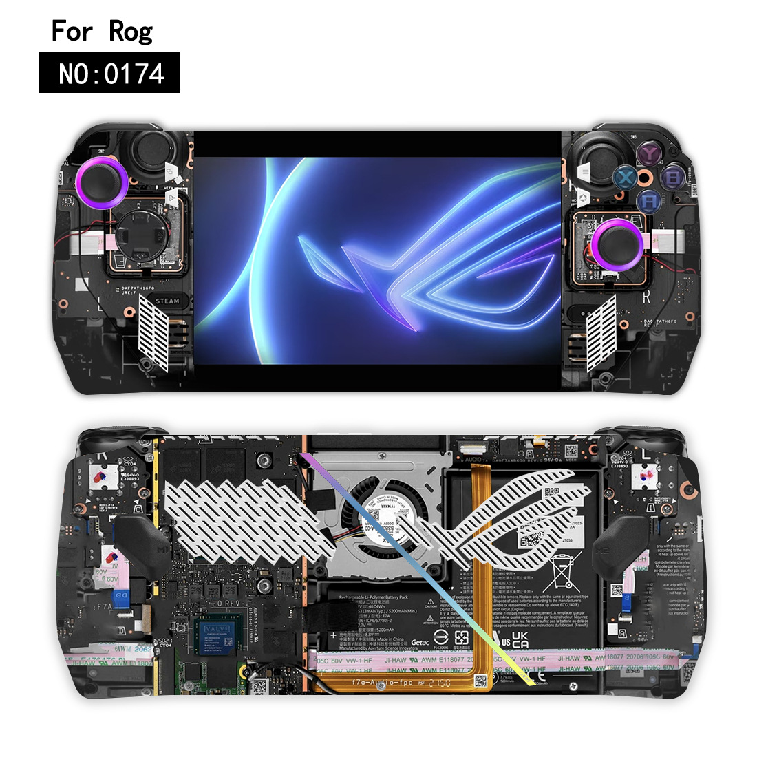 Casing Penutup Stiker Baru unt - Laptop Gaming Console ulasan dan harga
