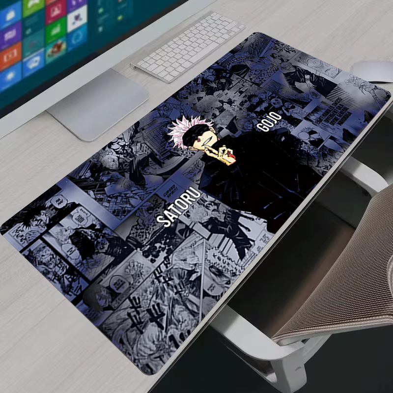 Alas Mouse Keren Anime Jujitsu - Gaming Console Desk ulasan dan harga