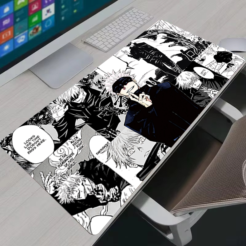 Alas Mouse Keren Anime Jujitsu - Gaming Console Desk ulasan dan harga