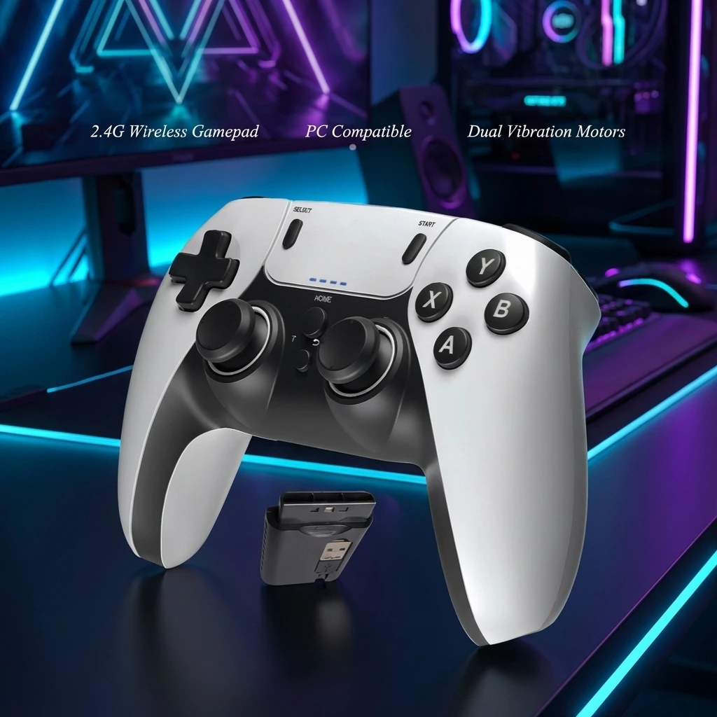 Gamepad Getar Ganda 6-in-1 unt - Gaming Console For Android Tv ulasan dan harga