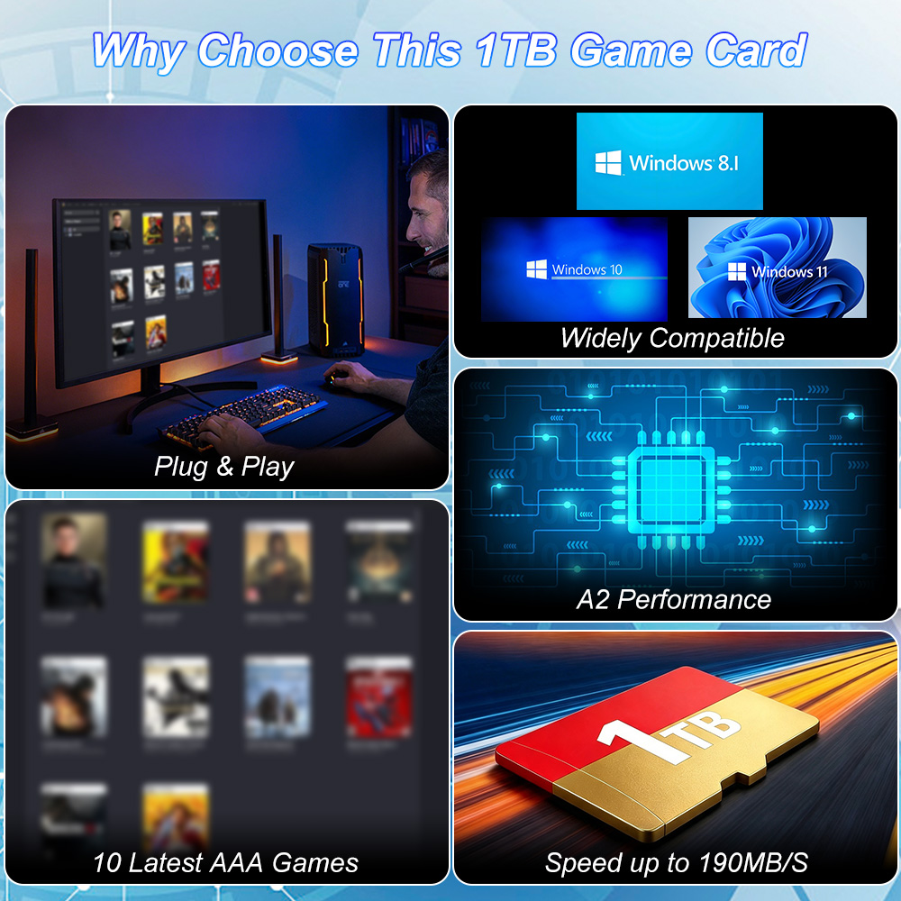 Kartu TF Game JMachen 1TB deng - Laptop Gaming Console ulasan dan harga