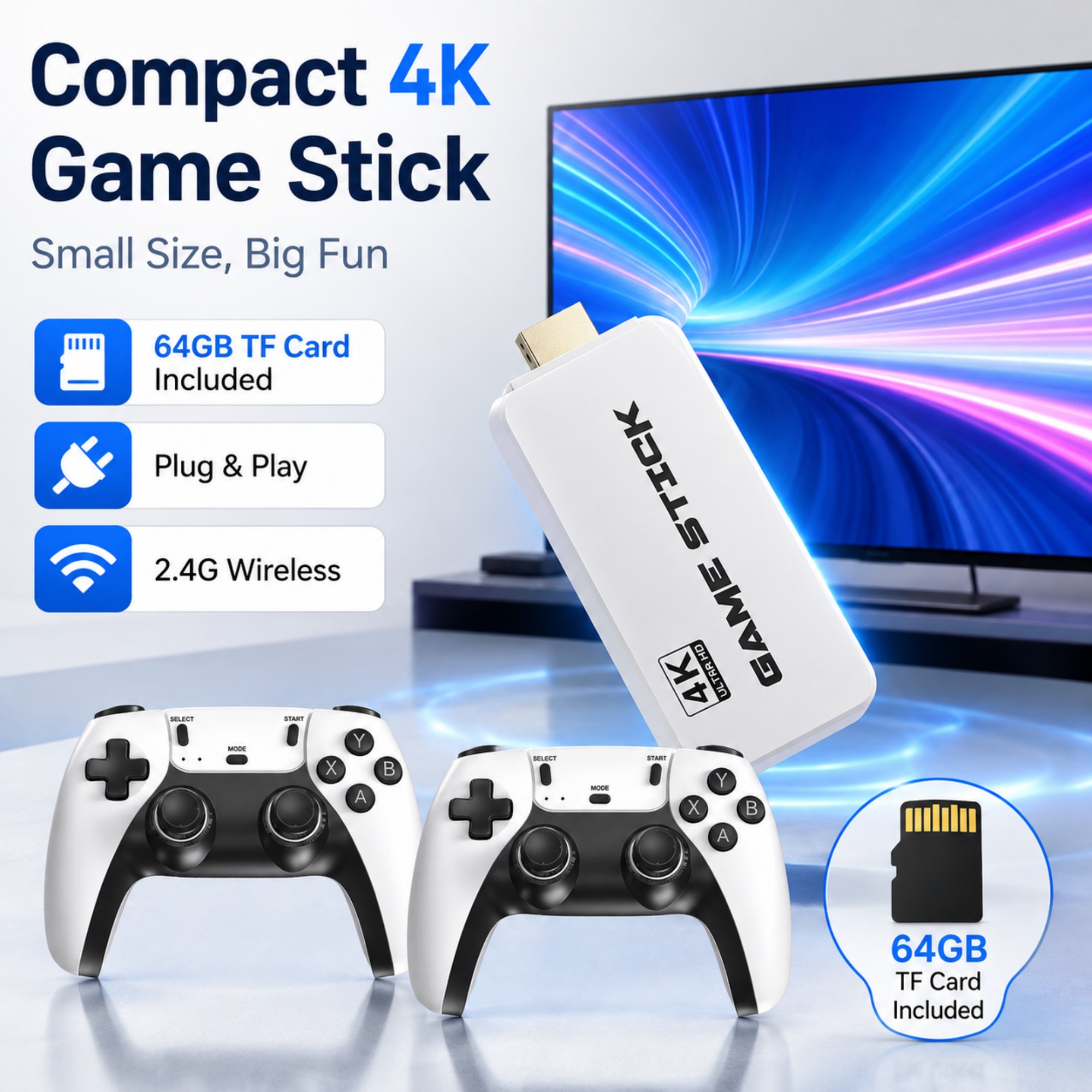 Konsol Game Retro Game Stick M - Gaming Console Video Game ulasan dan harga