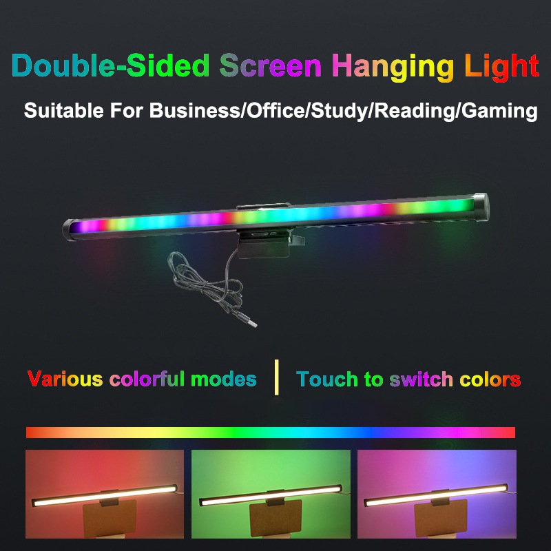 Lampu Meja Atmosfer RGB 40CM L - Gaming Console Desk ulasan dan harga