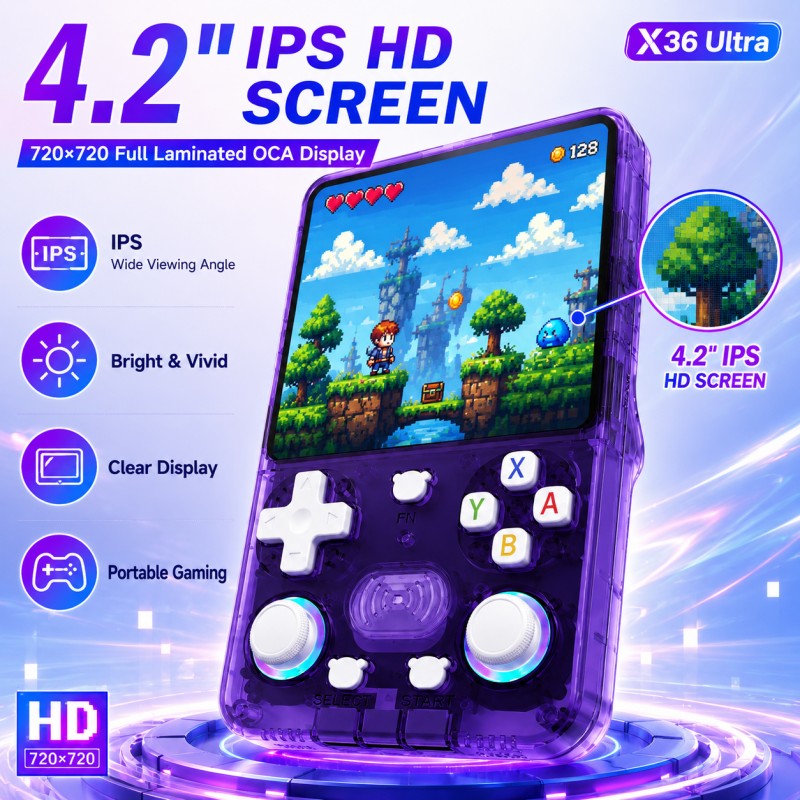 Konsol Game Genggam X36 Ultra  - Gaming Console Online ulasan dan harga