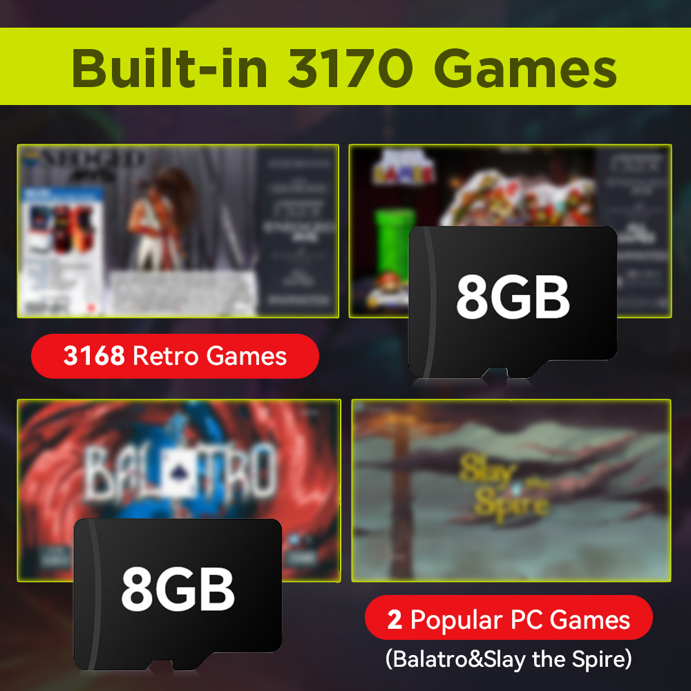 Kartu TF Game 8GB dengan 3170  - Laptop Gaming Console ulasan dan harga