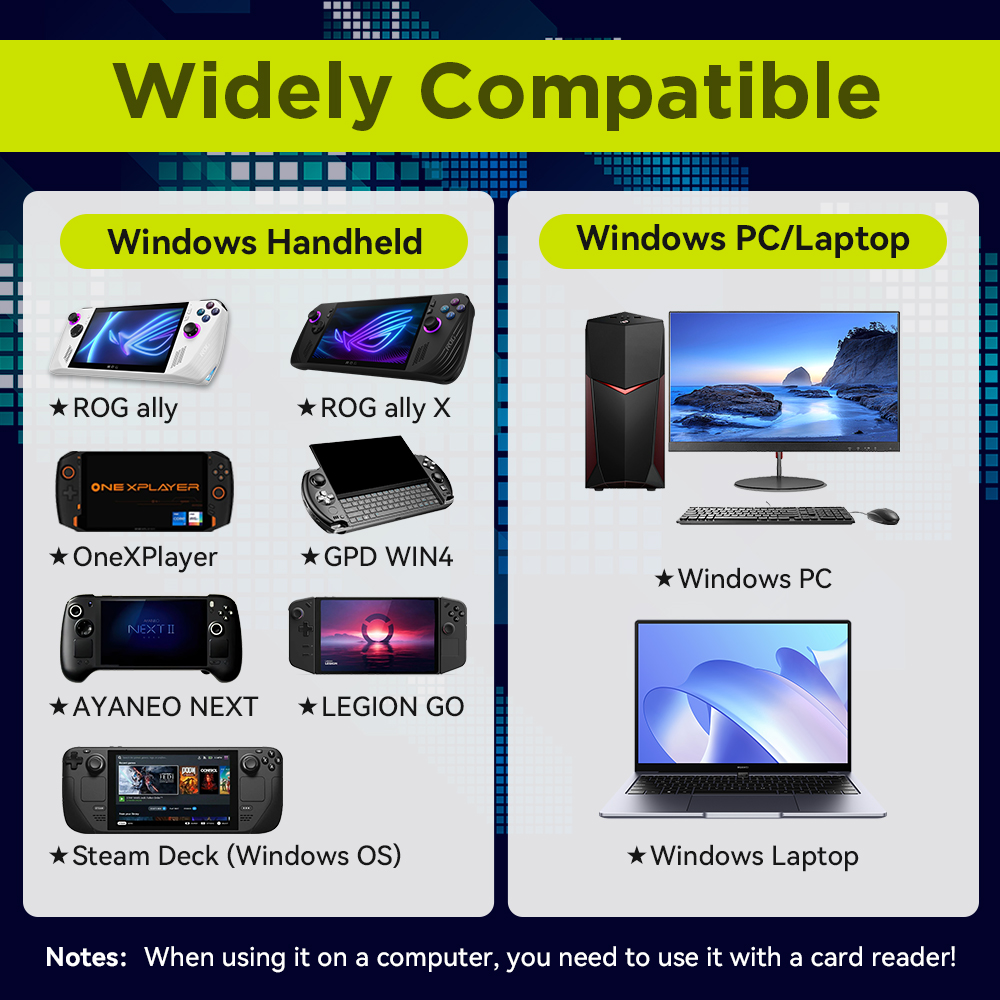 Kartu TF Game 8GB dengan 3170  - Laptop Gaming Console ulasan dan harga